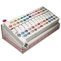 Smead Color Code Labels- in.Rin.- 1-.25in.x1in.- 500-RL- Brown SM463022